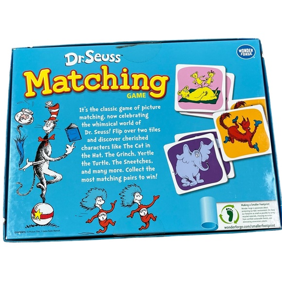 New Dr. Seuss Matching Game 3+ - Picture 2 of 10